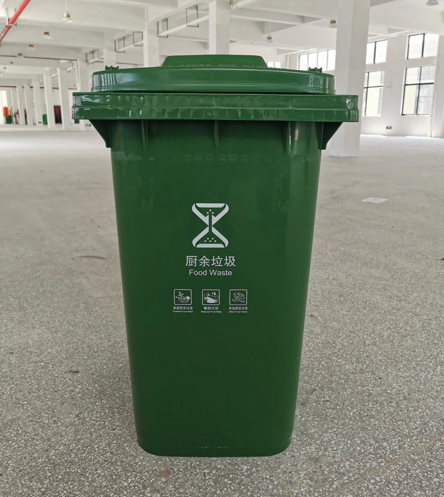 Haushalt HDPE Mülleimer 240L Mülltonne Plastikbehälter