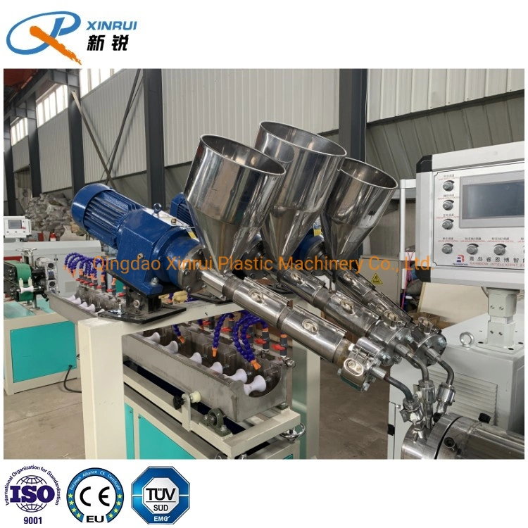 PP PE PVC Automatic Flexible Corrugated Snake Skin Gas Conduit Fire Transparent Hose Soft Irrigation Pipe Tube Making Machine PVC Fire Annihilator Hose Machine