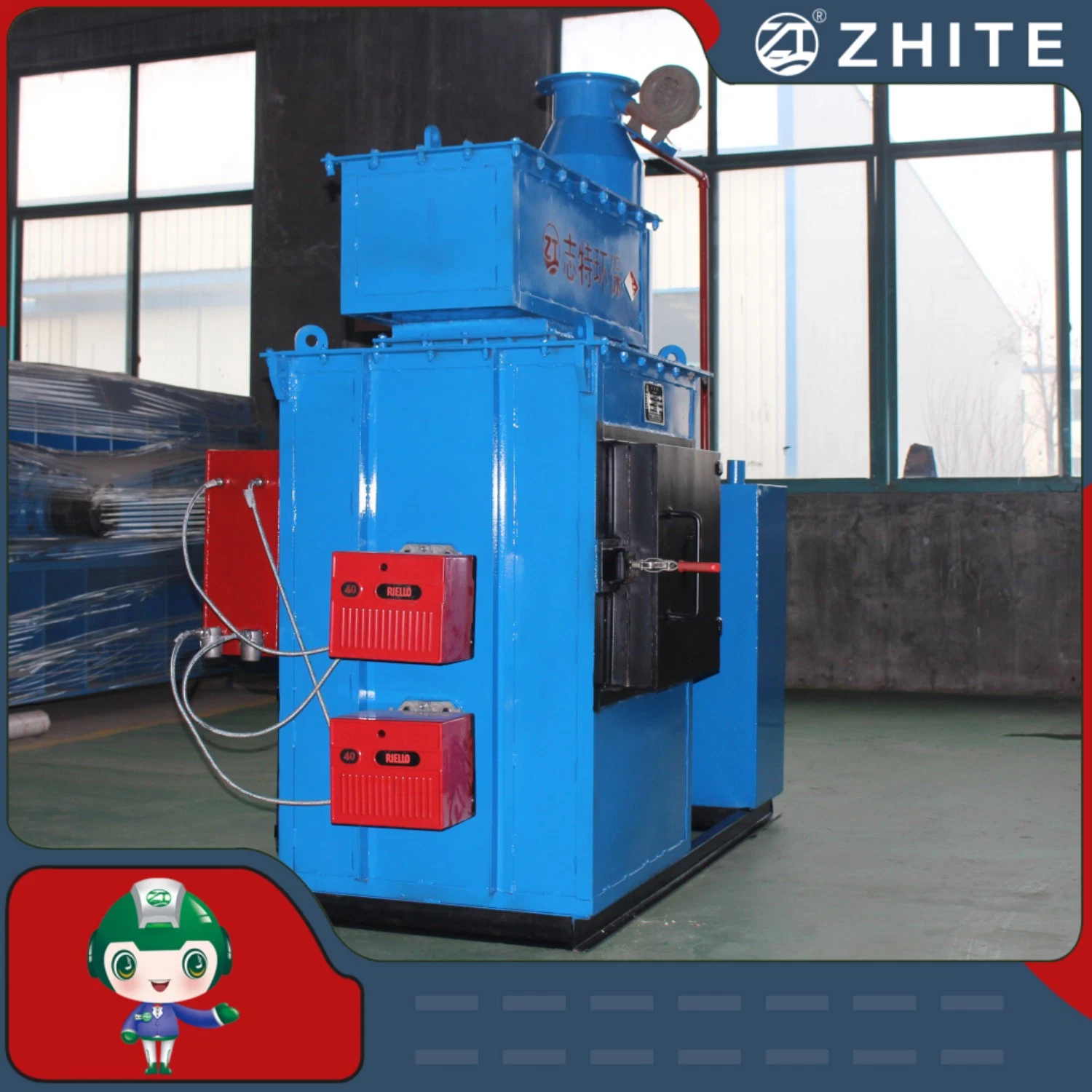 Smokeless Solid Waste Industrial Garbage Incinerator Medical Waste Treatment Equipment