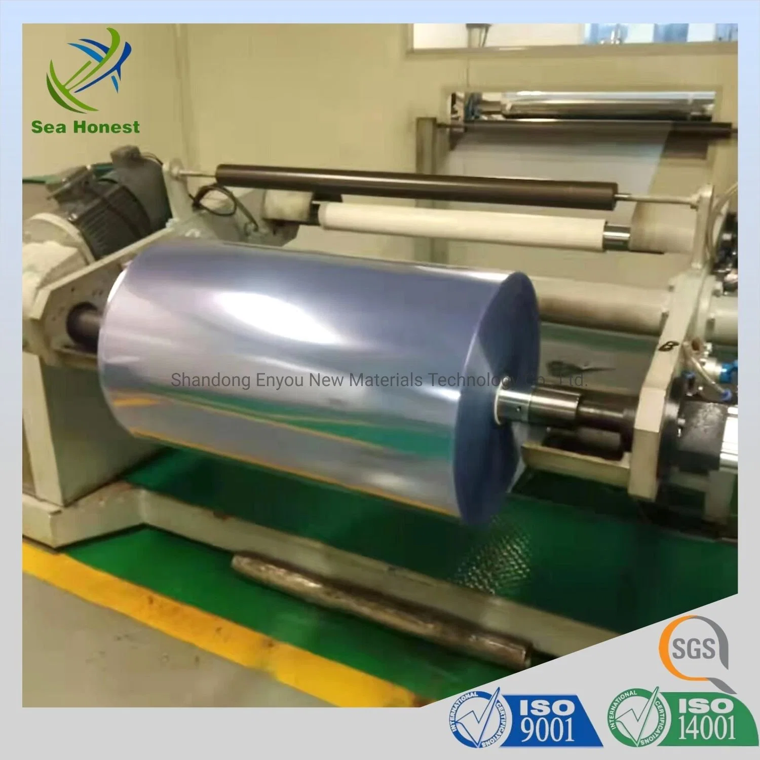 China Manufacturer Plastic Pack Material Shrink Film PVC Film Rigid HIPS PC Pet PP PVC Sheet Roll for Thermoforming Folding Printing Packaigng Ect