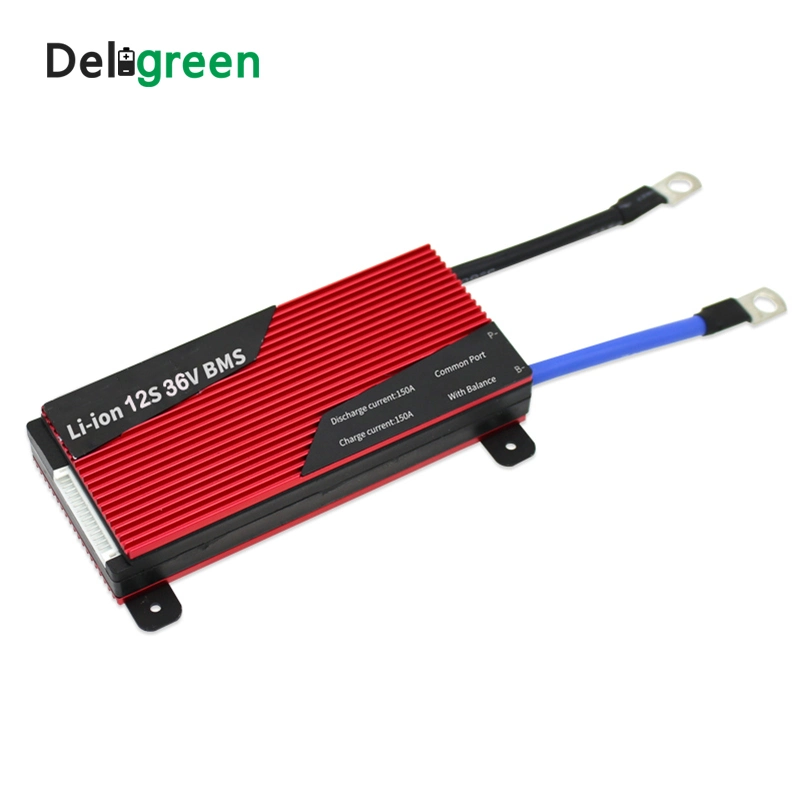 12s 120A 150A 200A 36V PCM PCB BMS for 3.7V Lincm Battery Pack 18650 Lithion Ion Battery Pack Protection Board Deligreen Li-ion