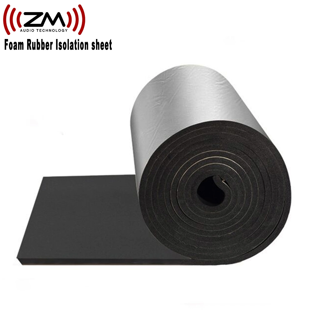 Foam and Butyl Car Sound Deadener Waterproof Soundproof Heatproof Insulation Material for Car Engine