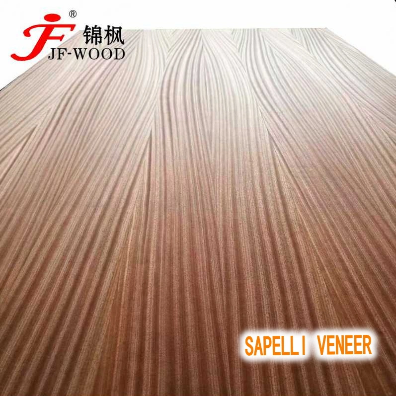 Double Sides Sapeli Sapele China fábrica de contraplacado venado para a Arábia Saudita MDF Arábica