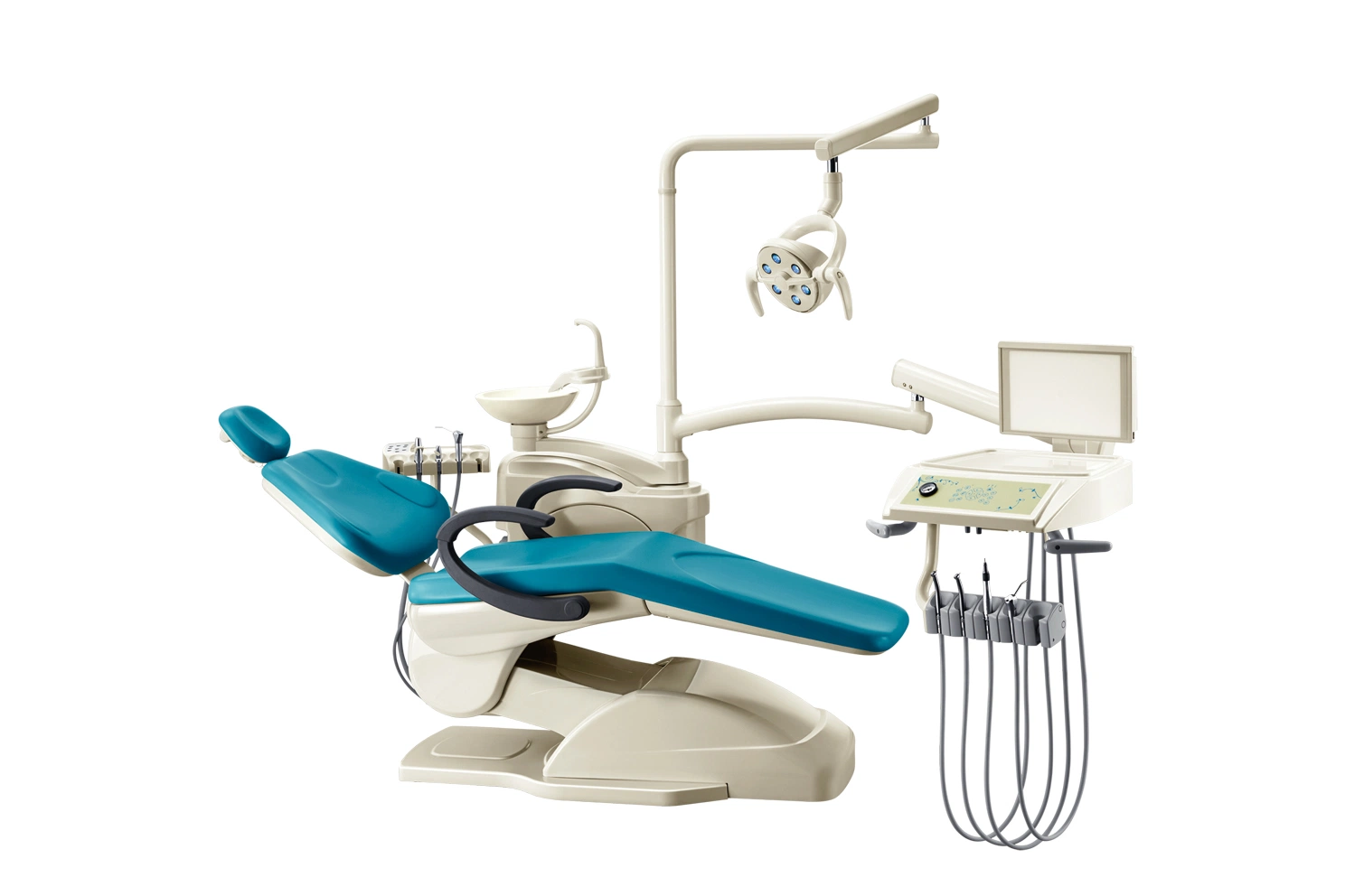 Multifunción de tipo económico Pedal sillón dental con aprobación CE