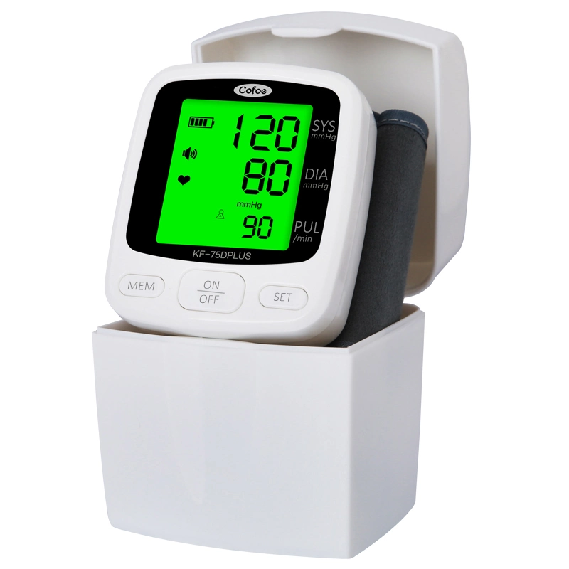 Electric Wrist Watch Blood Pressure Monitor