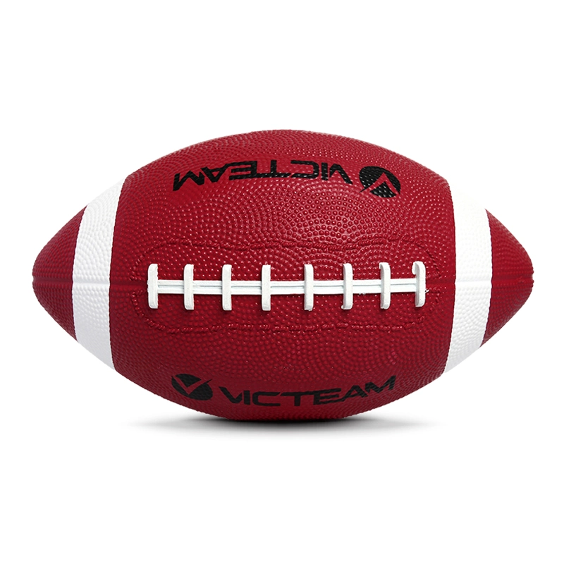 Wholesale Rubber American Football Rugby Ball for Recreation