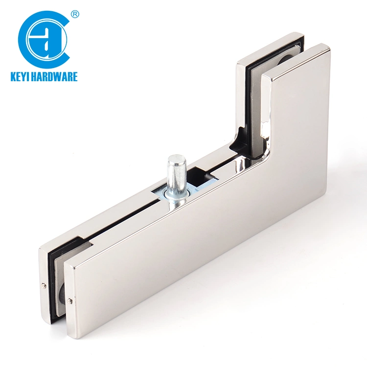 Keyi Metal V-40 Glass Door L Patch Fitting