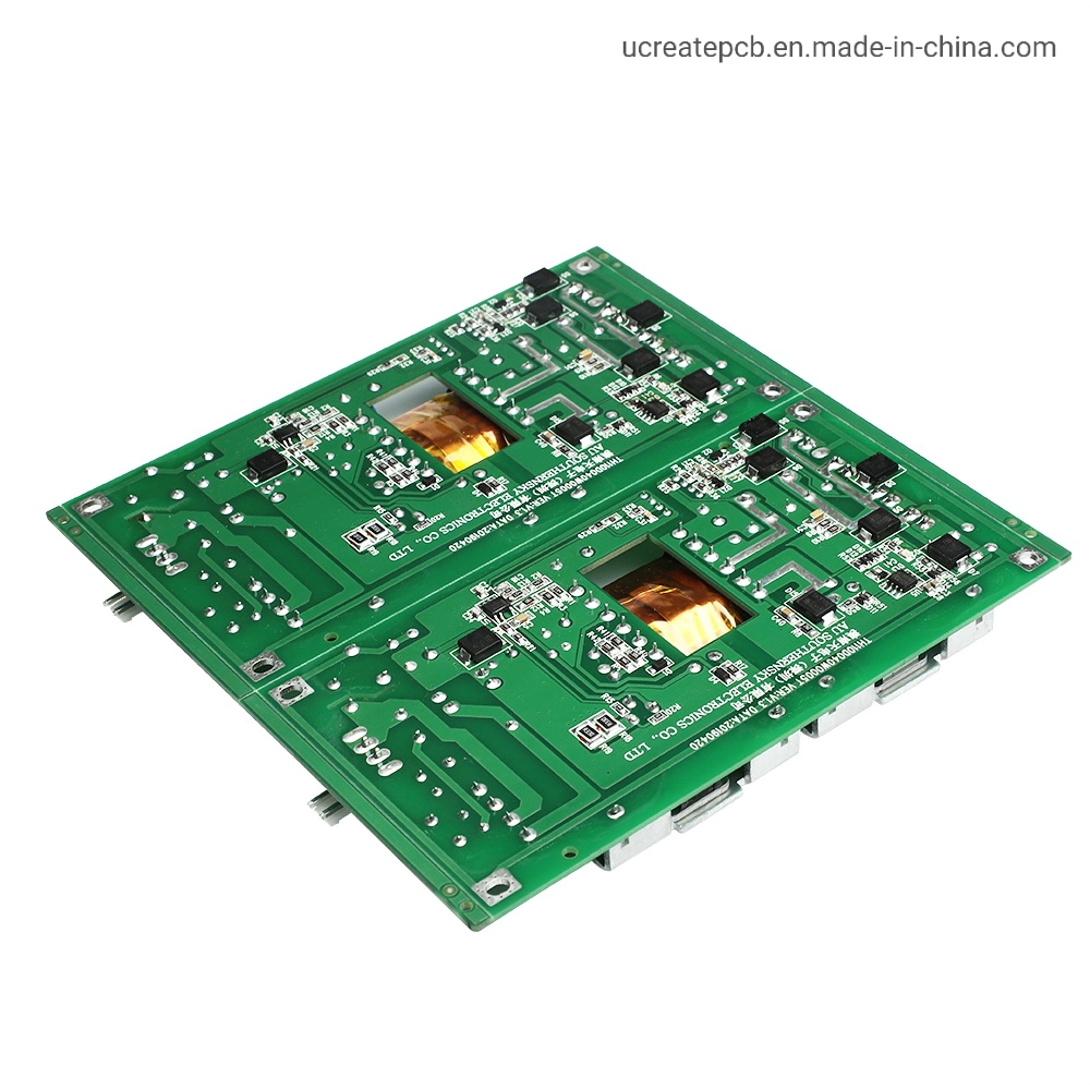 Six Layer Green Oil Impedance Board 6 Layer Mulity Impedence Control PCB for Power