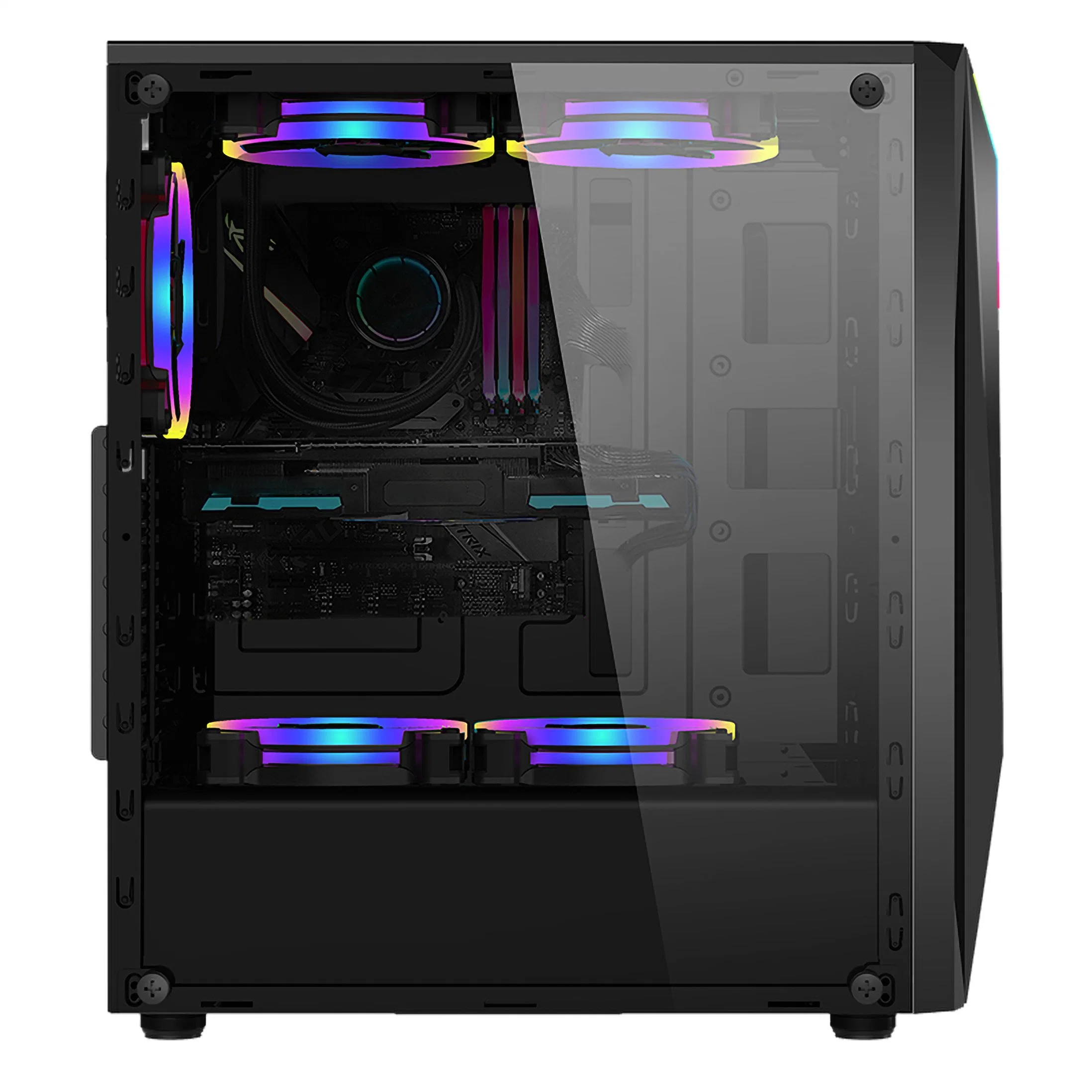 PC de mesa PC Juego caso de sobremesa ATX MID Tower Case