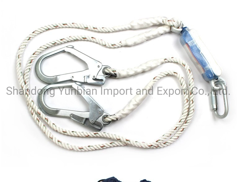 Fall Arrest Belt Buffer Double Hook High Altitude Safety Connecting Rope