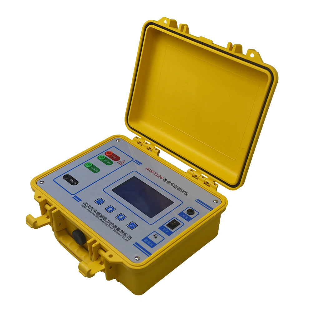 High Resolution Tramegger Testing Equipment Digital Tester Insulation Resistance Meter