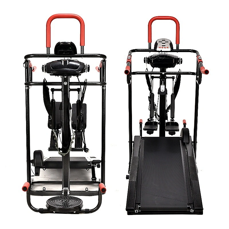 Home Use Small Foldable Treadmill Multi-Function Fitness Equipment Silent Running Mechanical