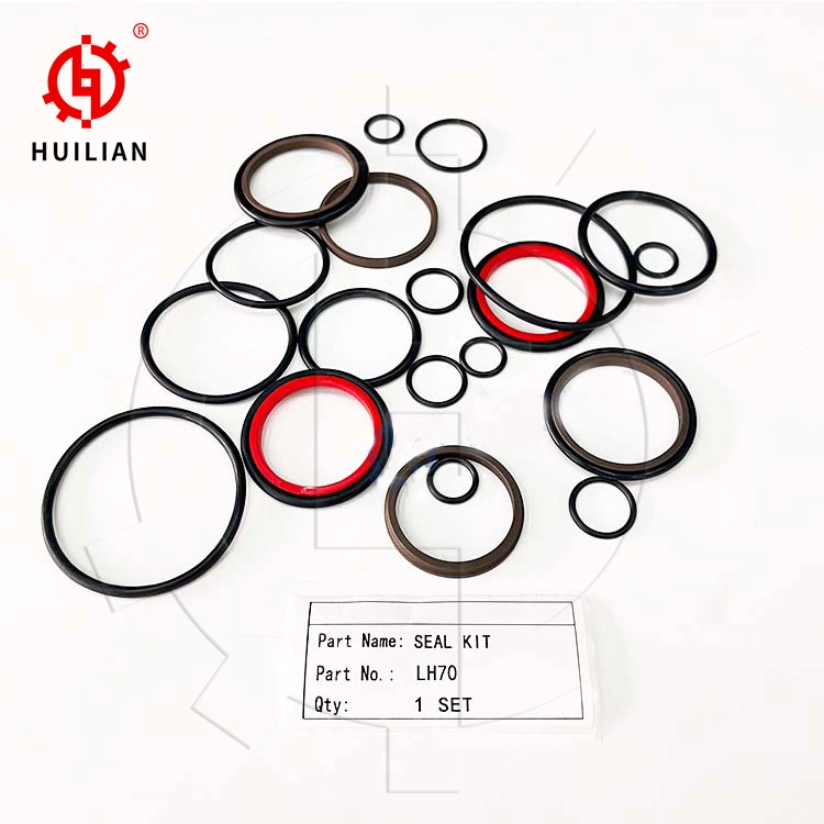 Hydraulic Breaker Hammer Cylinder Oil Seal Kit Fit Lh70 Lh110 Lh200 Lh300 Lh360 Lh500