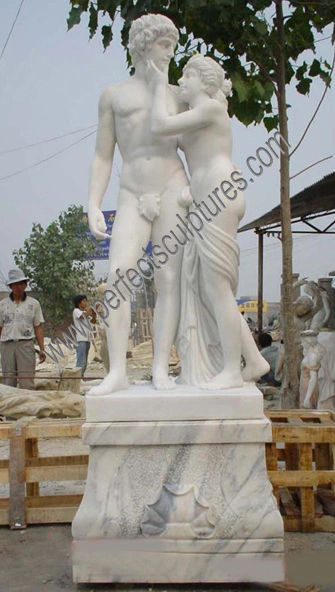 Marble Carving Antique Sculpture Statue Carved Stone with Granite Sandstone (SY-X1546)