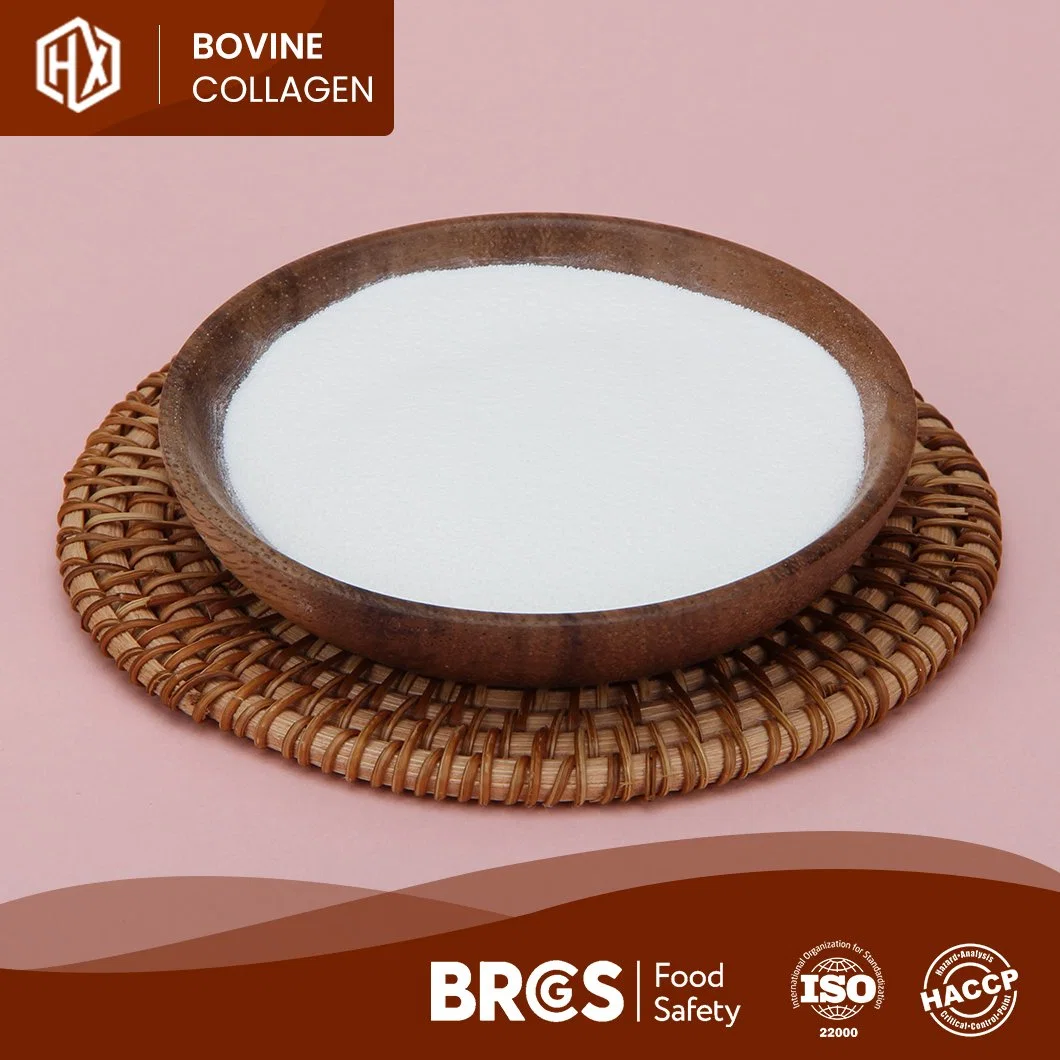 Haoxiang Bovine Bone Hydrolyzed Collagen Peptides High-Purity Originated Hydrolyzed Peptides Powder China Manufacturing ODM OEM Custom Bovine Collagen Protein