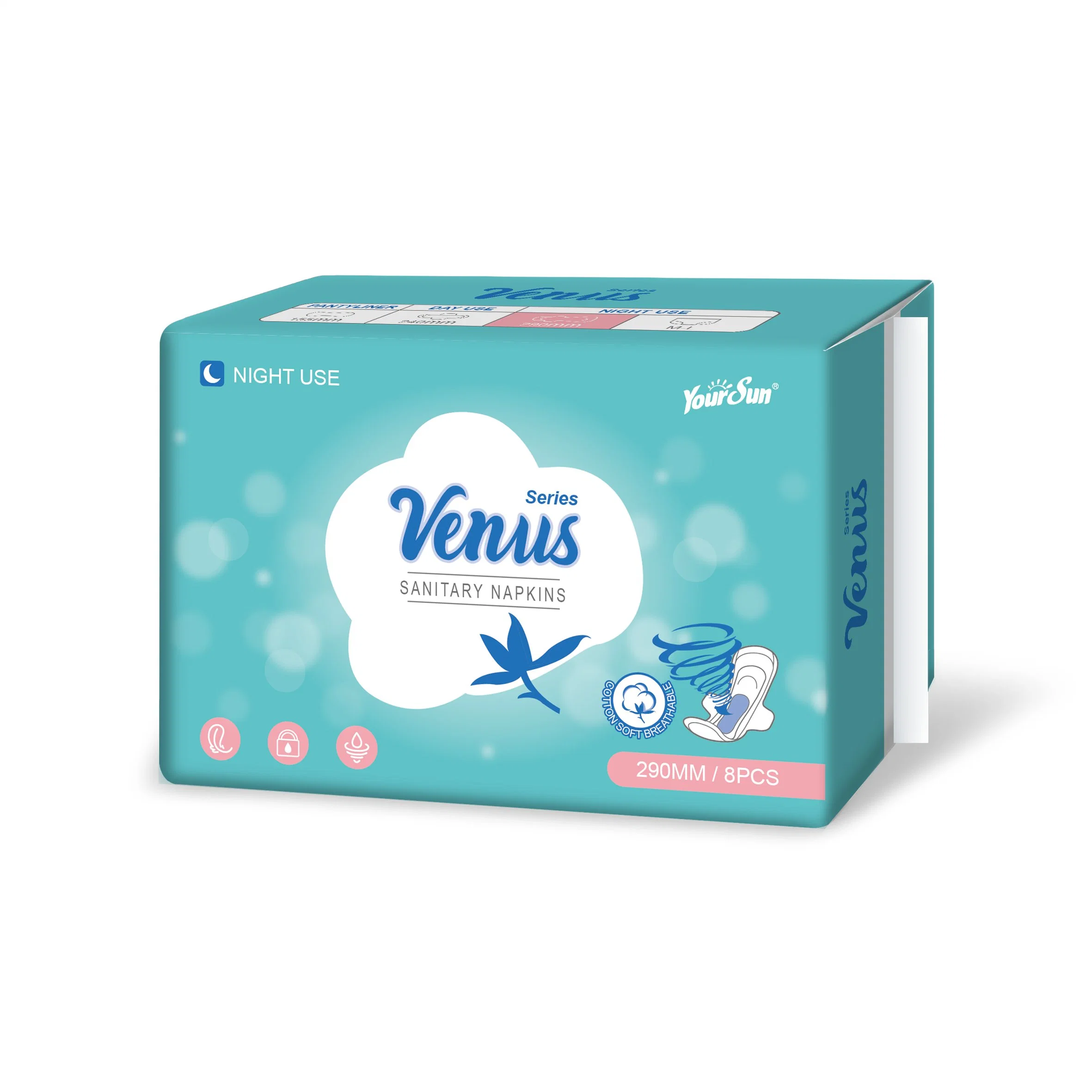Free Sample Lady Pads for Women Yoursun Sanitary Pad Factory OEM ODM Support