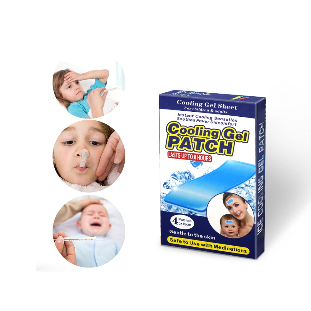 Hot Sell Factory Precio mayorista concesiones Gel de enfriamiento parche para Niños adultos