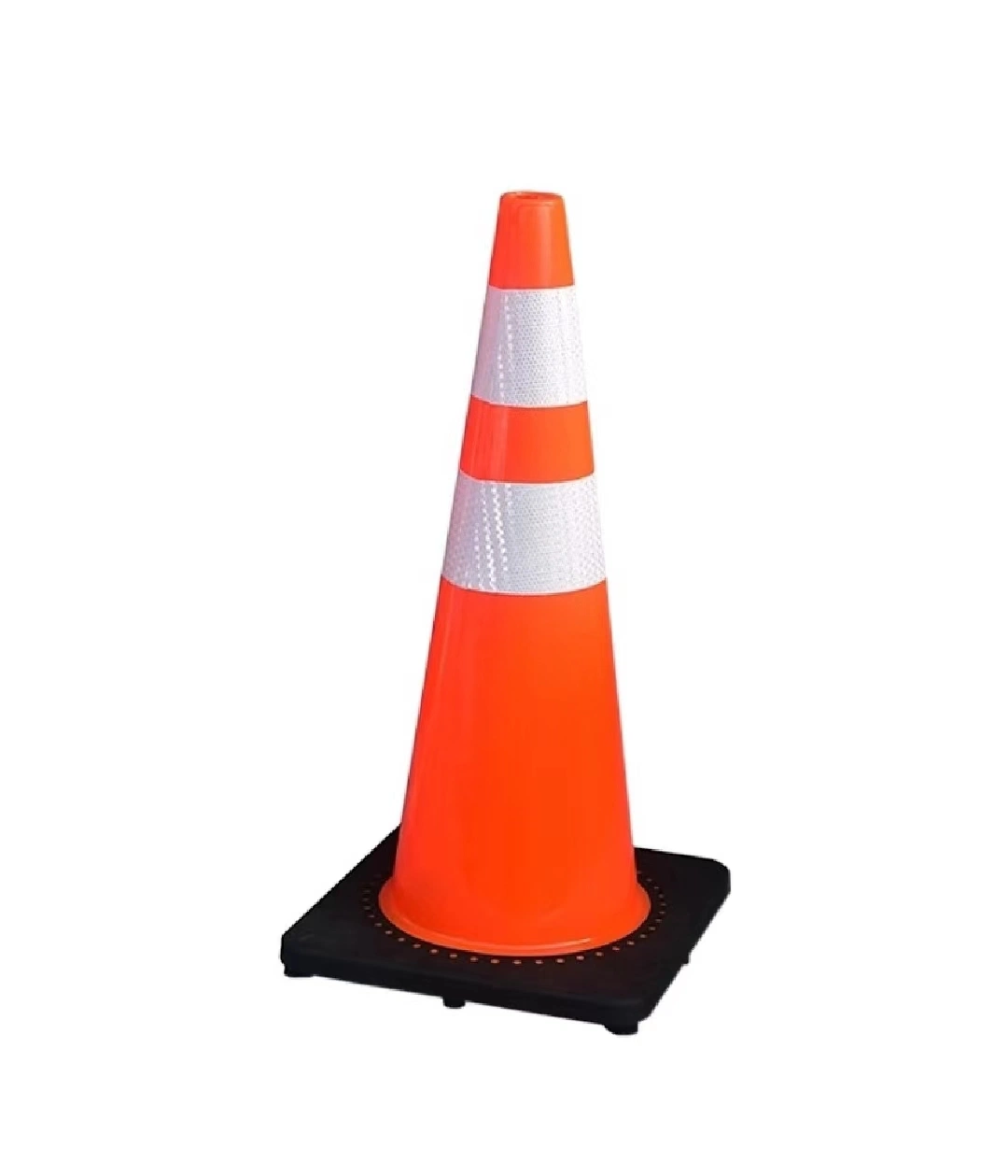 70cm Plastic Construction Road Security Orange PVC Traffic Street Cones