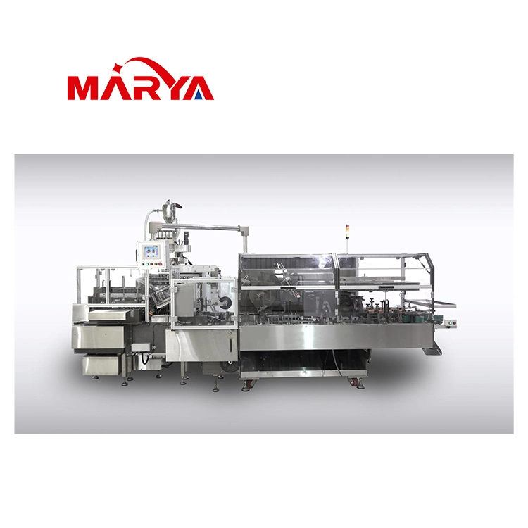 Marya Automatic Horizontal Cartoning Machine for Food/Bottle/Bag/Blister Carton Packaging Machine Price