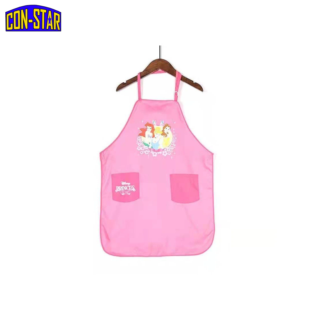 OEM Princess Apron Cotton Kids Toy Apron Hat and Oven Mitts Set BSCI Factory