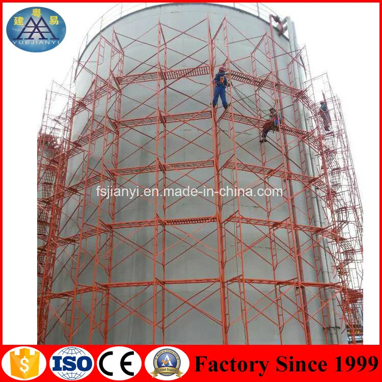 High quality/High cost performance  Steel Scaffolding Frame Set Price for Round Building Construction