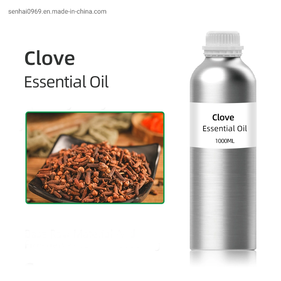 Pure Natural Flavor Fragrance Food Grade Toothache Eugenol Clove Bud Oil for Hair Growth