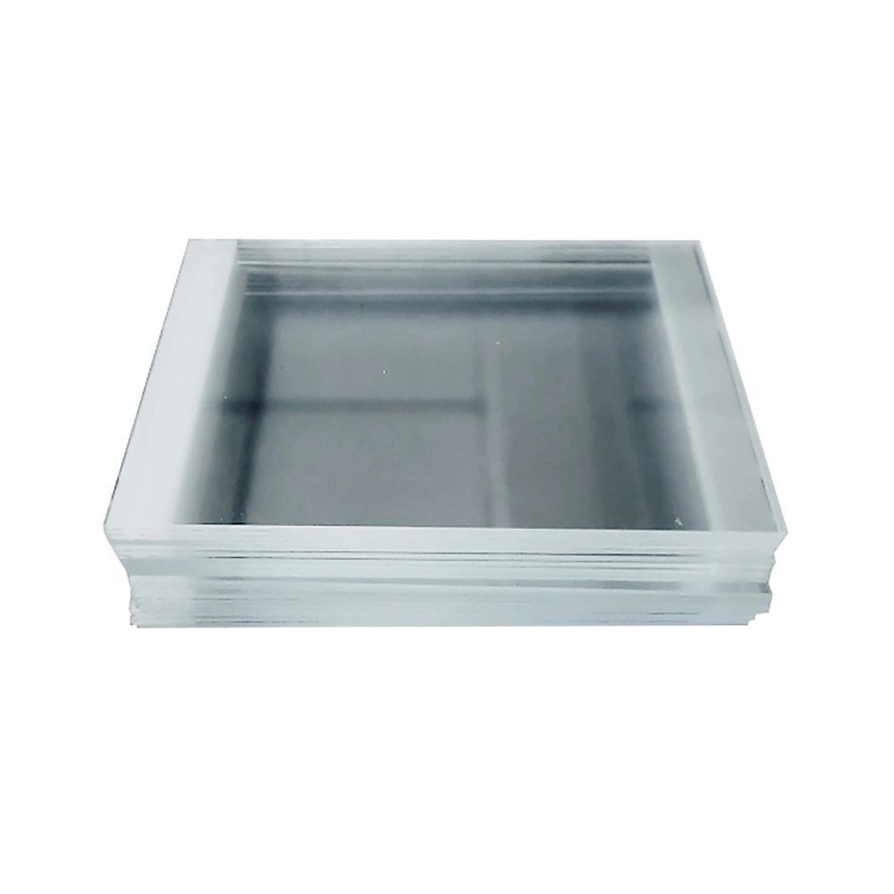 Vidrio prelimpiado mejor transparente en blanco Estándar preparado en caja borde blanco Portaobjetos de microscopio con cable