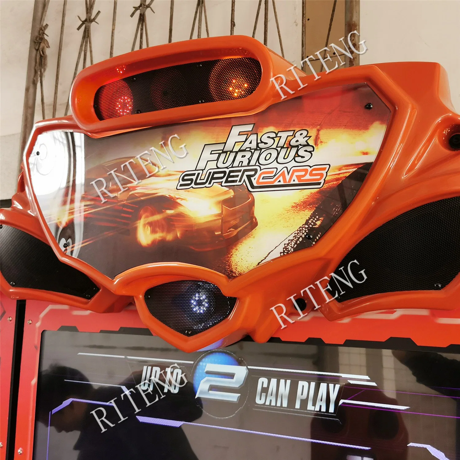 Coin Operated 42" HD LCD Car Racing Simulator Car Race Game Machine