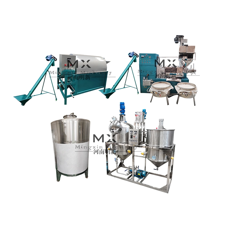 500 Kg/Day Small Scale Edible Oil Refining Machine Crude Oil Refinery Machine