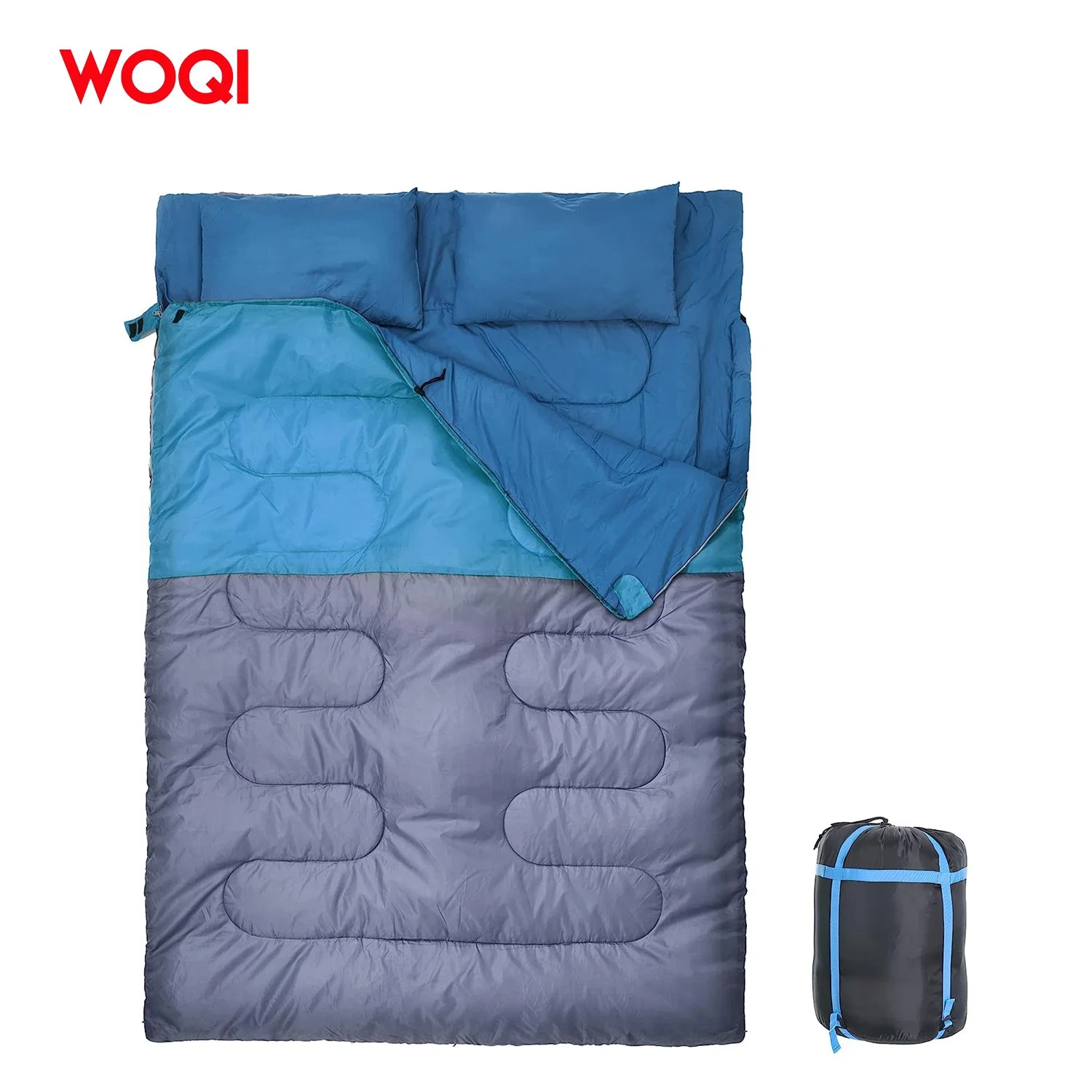 Woqi Double Person Accessories Backpacking Gear Equipment Sleeping Bag