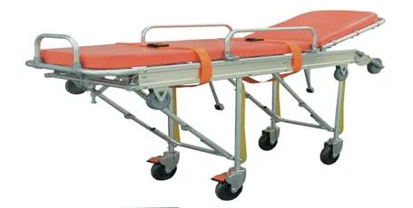 Folded Aluminum Alloy Ambulance Stretcher Hospital Furniture (SLV-3B2)