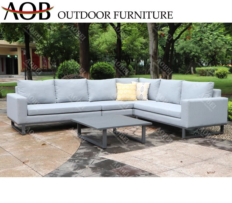 Modern Customized Outdoor Garden Home Hotel Resort Villa Restaurant Corner Leisure Lounge Sofa Furniture