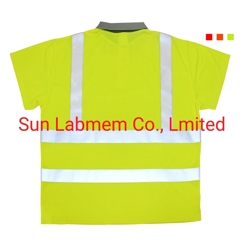 Hi-Viz T-Shirts Work Wear Working Clothes Polo Shirts Safety Workwear