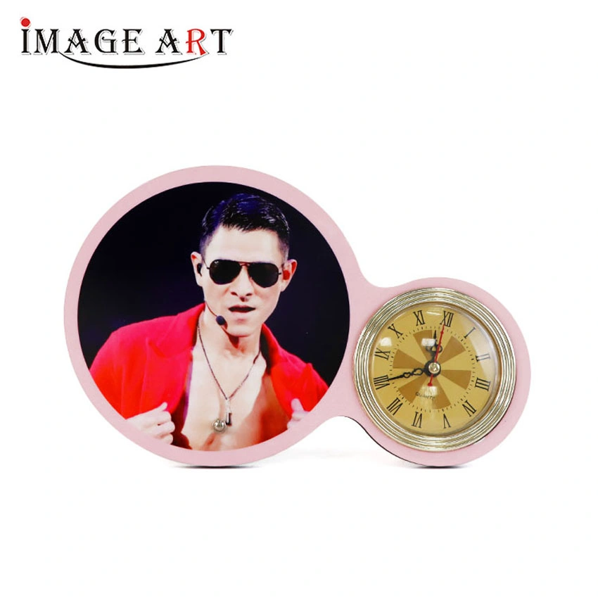 Heat Transfer Printing Sublimation Blank MDF Photo Frame & Clock for Gift