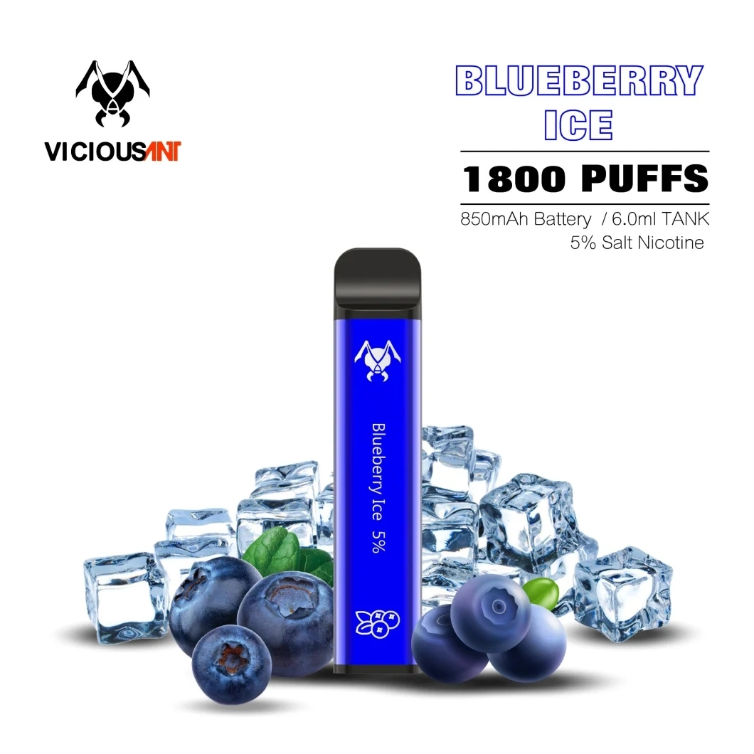 Wholesale/Supplier Disposable/Chargeable E Cig with 1800 Puffs Pre-Filled OEM Supported Vape