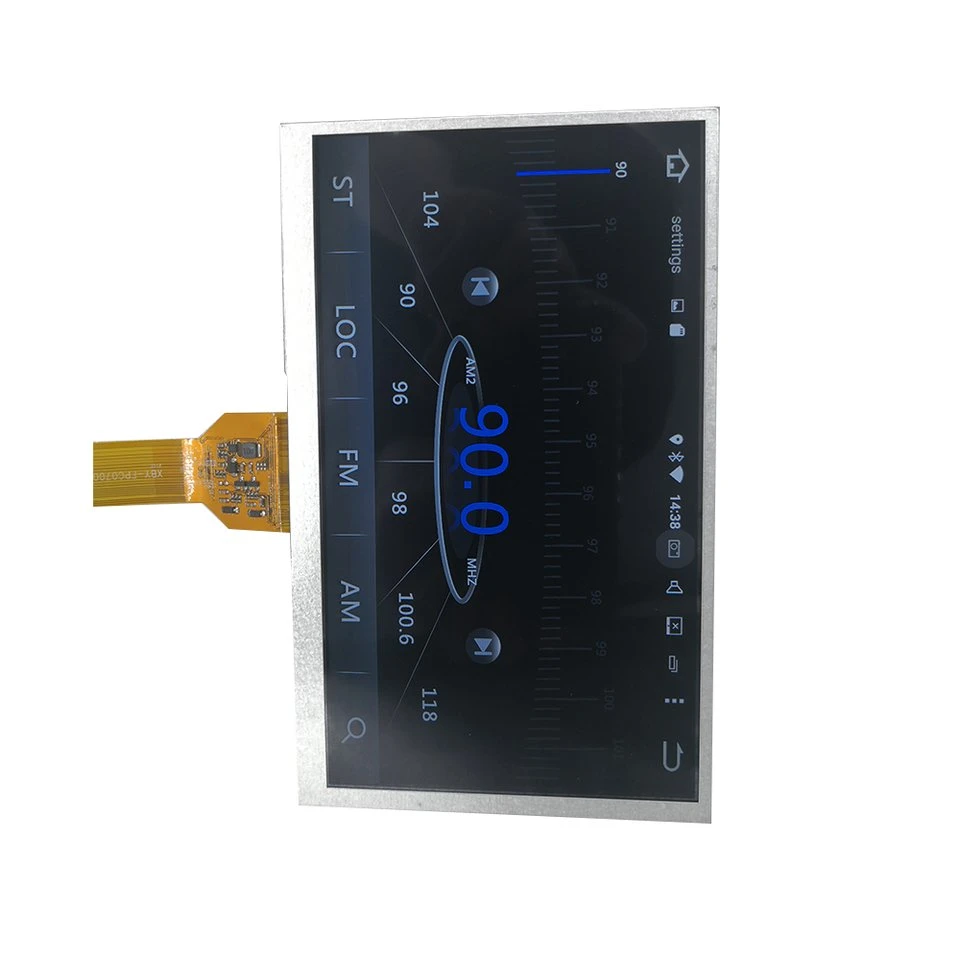 Ecran LCD TFT 8.0 pouces 1820X800 Ecran personnalisable pour Verre d'étanchéité/Affichage de température/Interphone/Interphone/Interphone/Talkie et Walkie/Yaesu/appareil