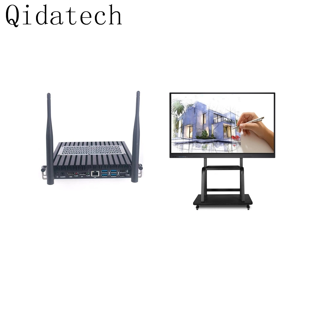 Embedded I3 I5 I7 OPS Computer 4K Display for Office School Business Interactive Whiteboard Signage Player