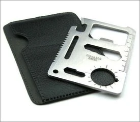 Wholesale/Supplier Multi-Function Portable Stainless Tool Knife Card