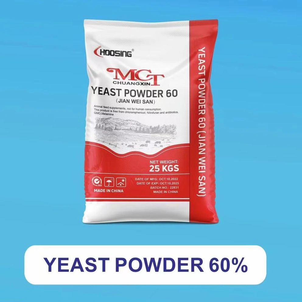 Yeast Powder 60% Feed Additive for Animal Use