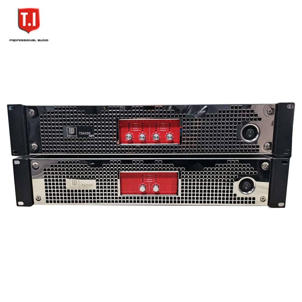 Grossista chassis de amplificador de potência de 2 canais Classe D 1000 Watts Anodizado