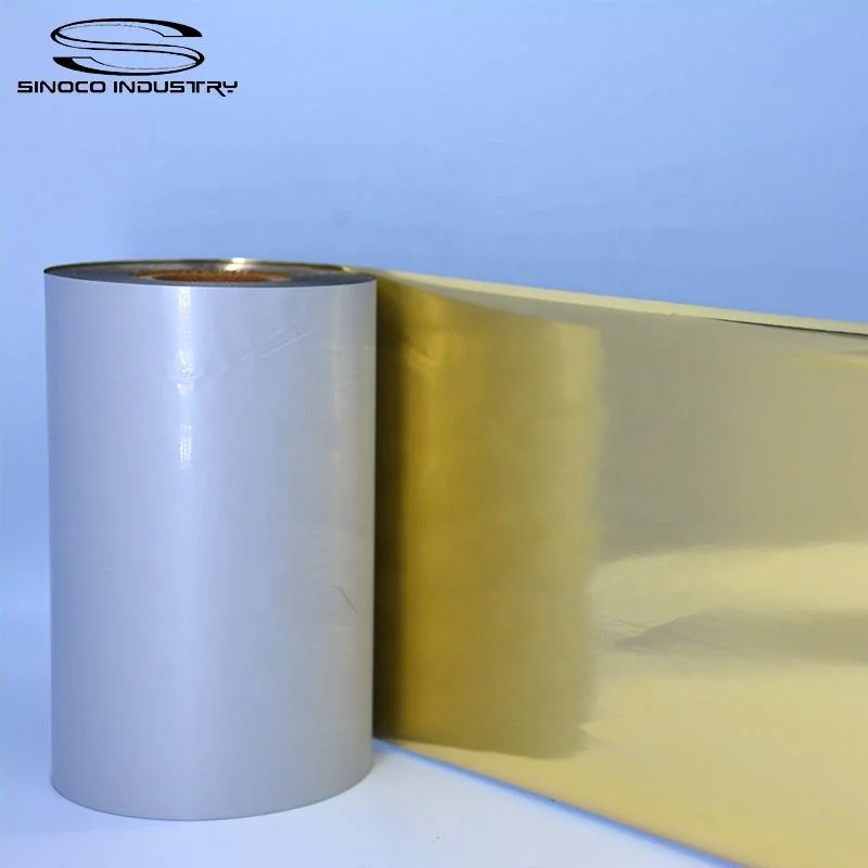 Metallic Color Thermal Transfer Ribbon Gold Shiny Metallic Gold