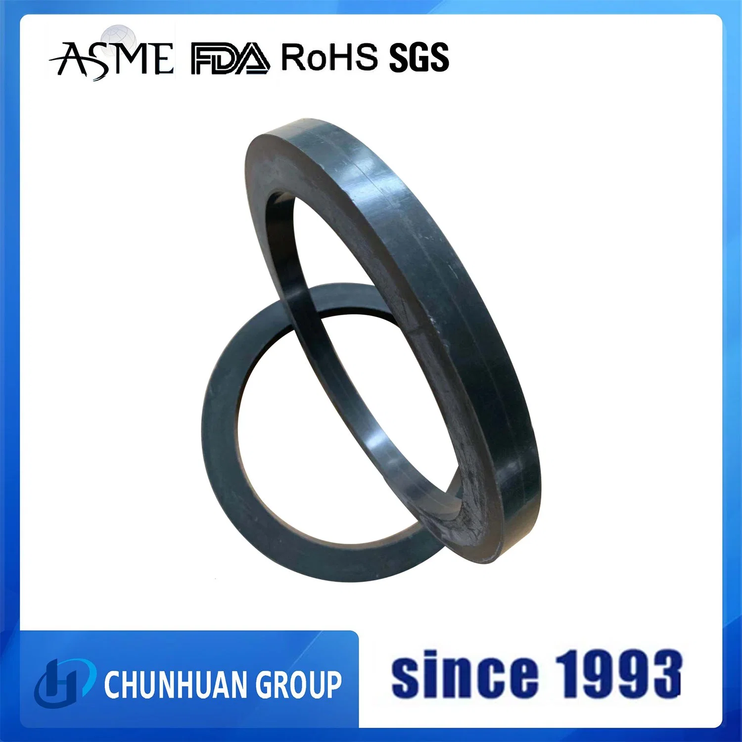 58-60shore D 1.7/2.7% Shrinkage 400kg/Cm2 Pressure Graphite PTFE Plate