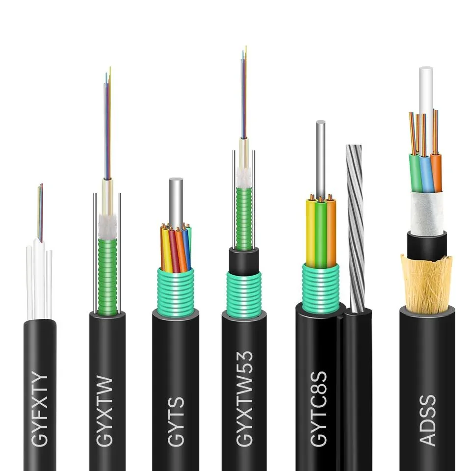 Factory Cheaper Price Unitube Non-Armored G652D 4 6 8 12 Core Outdoor Duct Fiber Optic Cable GYXY