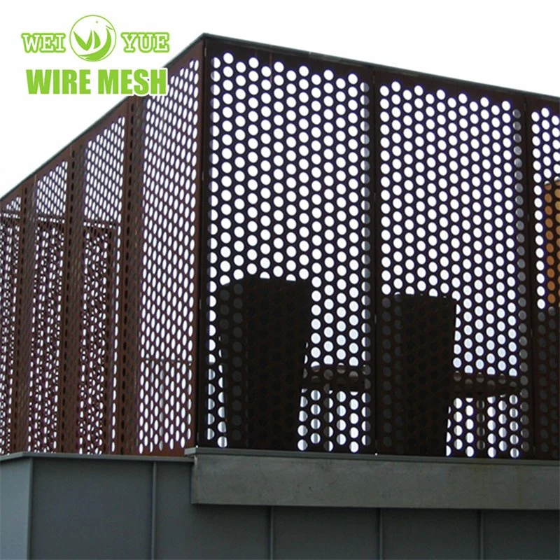 Cold Rolled Sheet Perforated Metal Mesh Stainless Steel Sheet Balcony Decorative Mesh