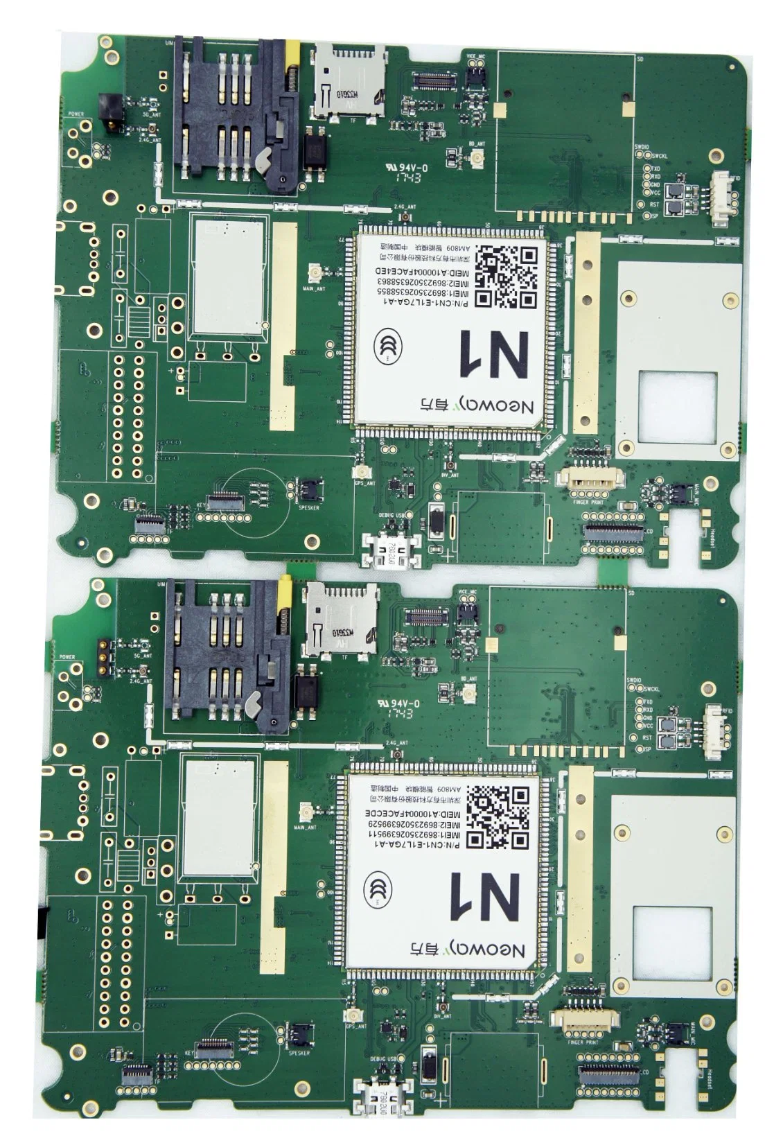 Personalizar el servicio de OEM Multilayer PCB PCB OSP, Smart Phone PCB PCB Teléfono móvil