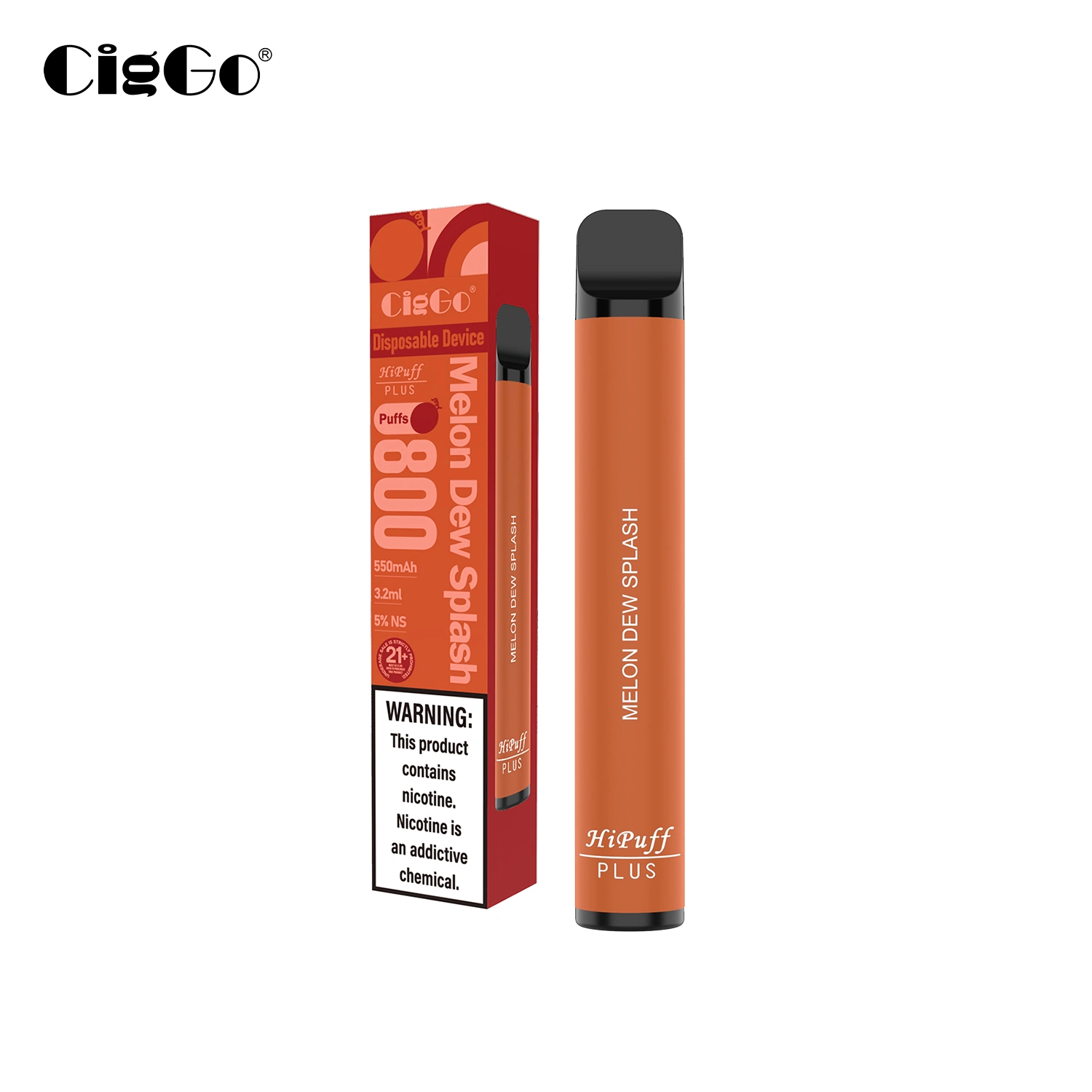 New Vapers Puff Plus 800 Disposable/Chargeable Electronic Cigarette Vape Pen Wholesale/Supplier Nicotine Free