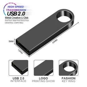 محرك أقراص مزود بالقلم OEM USB 2.0/3.0 سعة 4 جيجابايت وسعة 8 جيجابايت وسعة 32 جيجابايت و64 جيجابايت محرك أقراص USB محمول سعة 128 جيجابايت مزود بمحرك أقراص محمول مزود بمحرك أقراص محمول