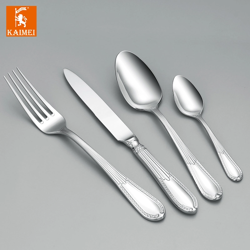 Hospitality Cutlery set em caixa de giftbox com aço inoxidável de alta qualidade Talheres/louças/talheres