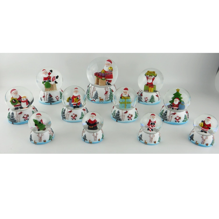 Wholesale/Supplier Resin Christmas Gift Snow Ball Santa Claus Snow Globe