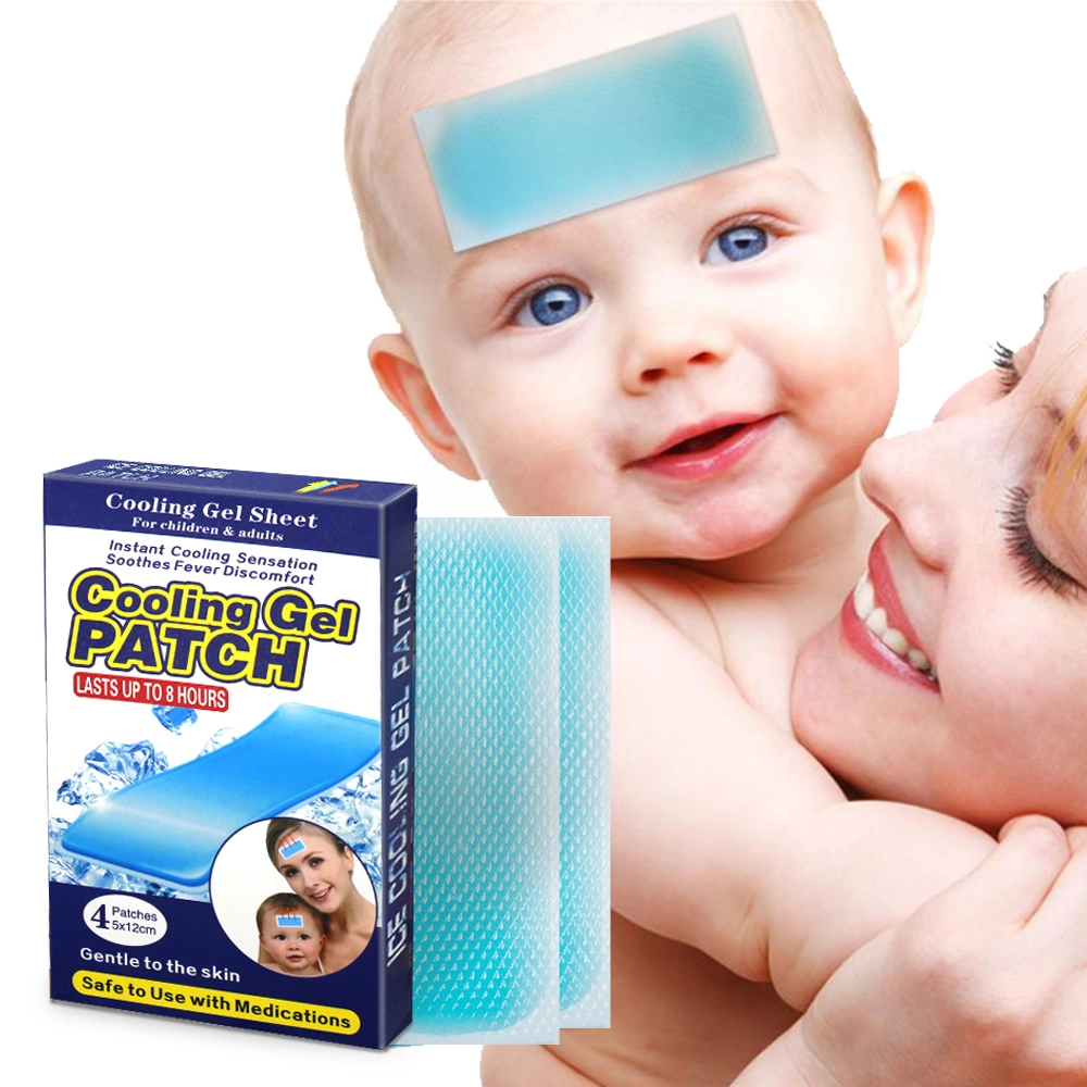 Hot sell Factory preço por atacado concessões Cooling Gel Patch for Adultos para crianças